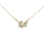 925 Sterling Silver Feather Bracelet Sweet and Personal