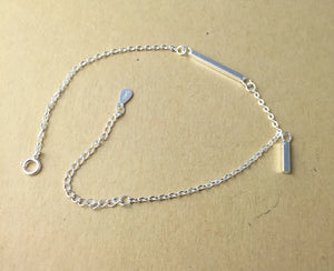 925 Silver Sweet Geometric Bracelet