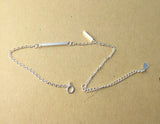 925 Silver Sweet Geometric Bracelet