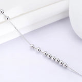 925 Sterling Silver Bracelets ball Sweet Bracelets