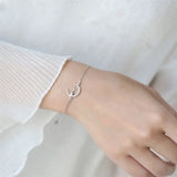 925 Silver Cat Moon Bracelet Sweet Personality Bracelets
