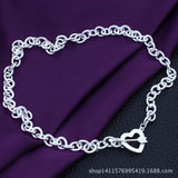 Arrow Through Heart Necklace Gift