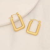 Geometric Stainless Steel Earrings for Women