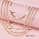 Gothic Multi-layer Necklace Heavy Metal Style Choker
