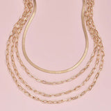Gothic Multi-layer Necklace Heavy Metal Style Choker