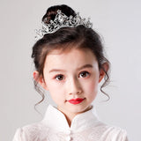 Kids Crown Crystal Rhinestone Tiara Hair Accessories