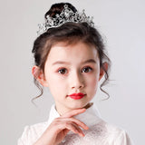 Kids Crown Crystal Rhinestone Tiara Hair Accessories