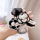 Silk Elastic Hair Bands Solid Hair Scrunchies For Women