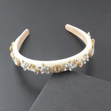 Thin Sponge Rhinestone Headband