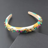 Thin Sponge Rhinestone Headband