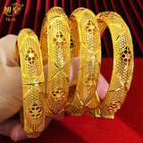 Lady Dubai Bangles for Women Men Jewelry Bangle African Bracelet
