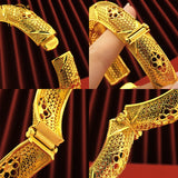 Lady Dubai Bangles for Women Men Jewelry Bangle African Bracelet