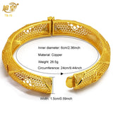 Lady Dubai Bangles for Women Men Jewelry Bangle African Bracelet