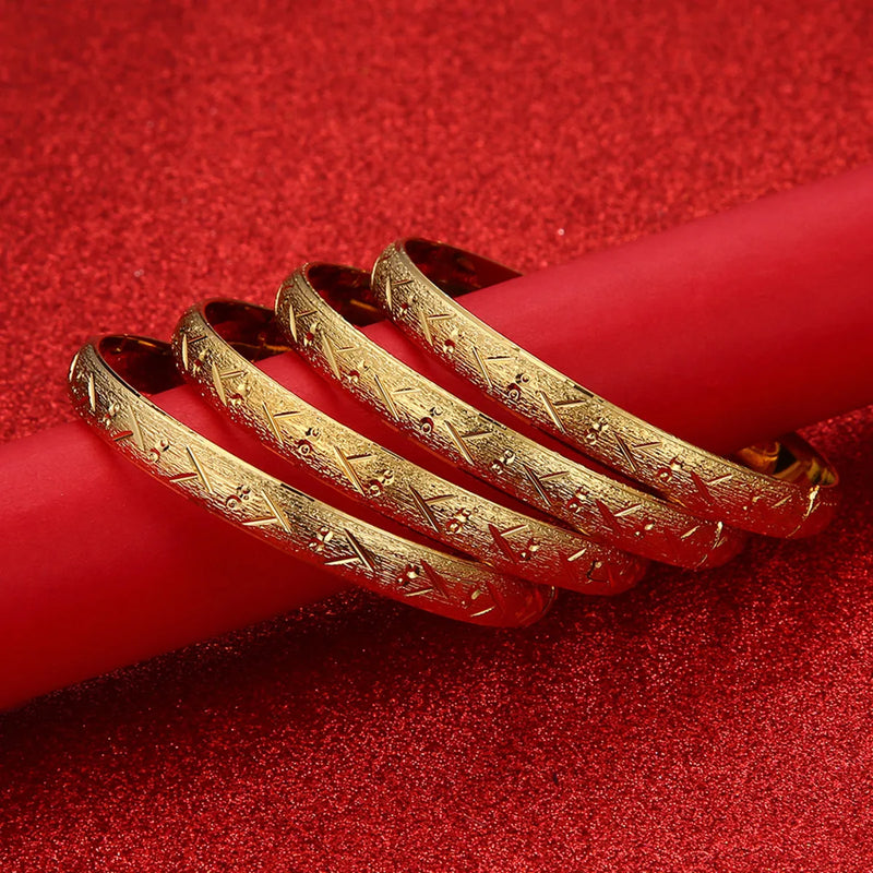 Lady Jewelry Bangles Ethiopian African Women Dubai Bracelet Party Wedding