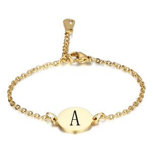 Letter Chain Bracelets for Women Charms Women's Bracelet Engagement Chain LVVPS