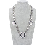 Lion Heads Pendants Necklaces Punk Chain Men Necklace