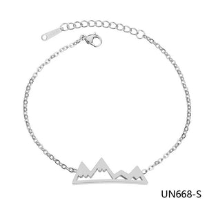 Love Heart Chain Bracelet Charms Women's Engagement