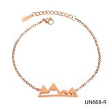 Love Heart Chain Bracelet Charms Women's Engagement