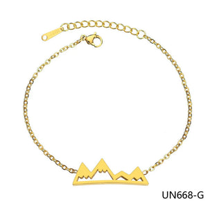 Love Heart Chain Bracelet Charms Women's Engagement