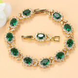 18+3 CM Link Chain Rhinestone Bracelet Jewelry