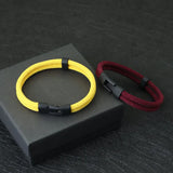 Men Bracelet Thread Double Layer Detachable Matching Stackable Braslet