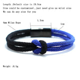 Men Rope Bracelet Stainless Steel Gift For Him