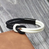 Men Rope Bracelet Stainless Steel Gift For Him