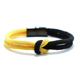 Men Rope Bracelet Stainless Steel Gift For Him