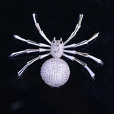 Men's Spider Suit Coat Brooch Personality Corsage