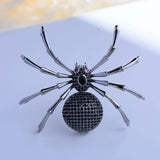 Men's Spider Suit Coat Brooch Personality Corsage