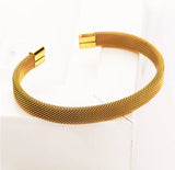 Mesh Bangle Bracelets for Women Charms Bracelet Engagement