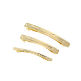 Metal Base Hairpin Clip Spring Hairpin Side Clip 2pcs