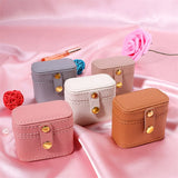 Mini Girls Jewelry Box Earrings Ring Storage Tinny Organizer