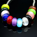Colorful Resin Beads for DIY Bracelets Necklaces - 13mm European Style Charms