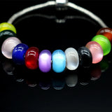 Colorful Resin Beads for DIY Bracelets Necklaces - 13mm European Style Charms