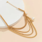 Pearl Charm Anklet for Women - Beach Jewelry Foot Bracelet
