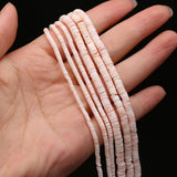 Natural Shell Beads Round Loose Spacer Beads for Jewelry Making 14''