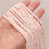 Natural Shell Beads Round Loose Spacer Beads for Jewelry Making 14''
