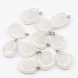 Clear Quartz Crystal Irregular Pendants for DIY Jewelry Making 20pcs
