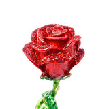 Enamel Rose Flower Jewelry Box Drop Wholesele