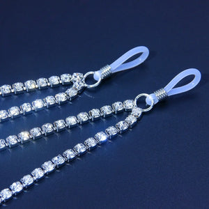 Crystal Rhinestone Nipple Chain Body Jewelry for Women