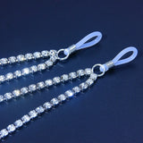 Crystal Rhinestone Nipple Chain Body Jewelry for Women