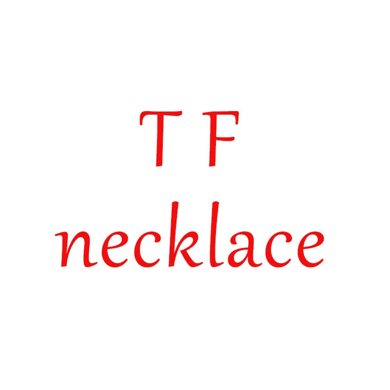 Logo Ladies Necklace Clavicle Chain Gift Party