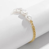 Pearl Anklet Women Beaded Bracelet Foot Jewelry