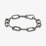 Pearl Chain Bracelet for Women Tiny Charms Hoop Link Bracelet