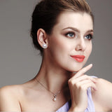 Pearl Earrings Classic Audrey Hepburn Real Freshwater Pearl Silver Earrings