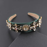 Colorful Rhinestone Headband for Ladies Prom Party Travel