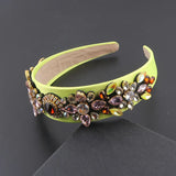 Colorful Rhinestone Headband for Ladies Prom Party Travel