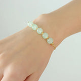 Personality Beaded Adjust Stainless Steel Bracelet