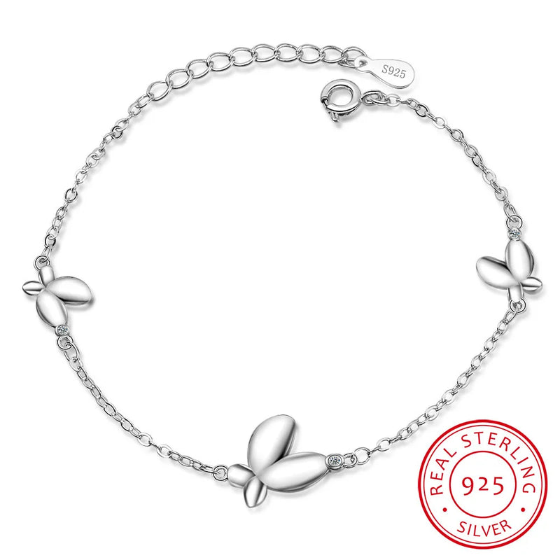 Sweet Butterfly Crystal Bracelet